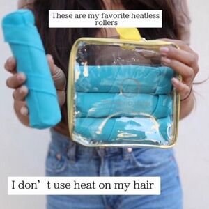 Turquoise Hair Wrap Set